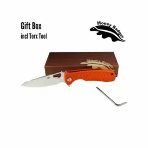 Leaf Small - Orange - Honey Badger