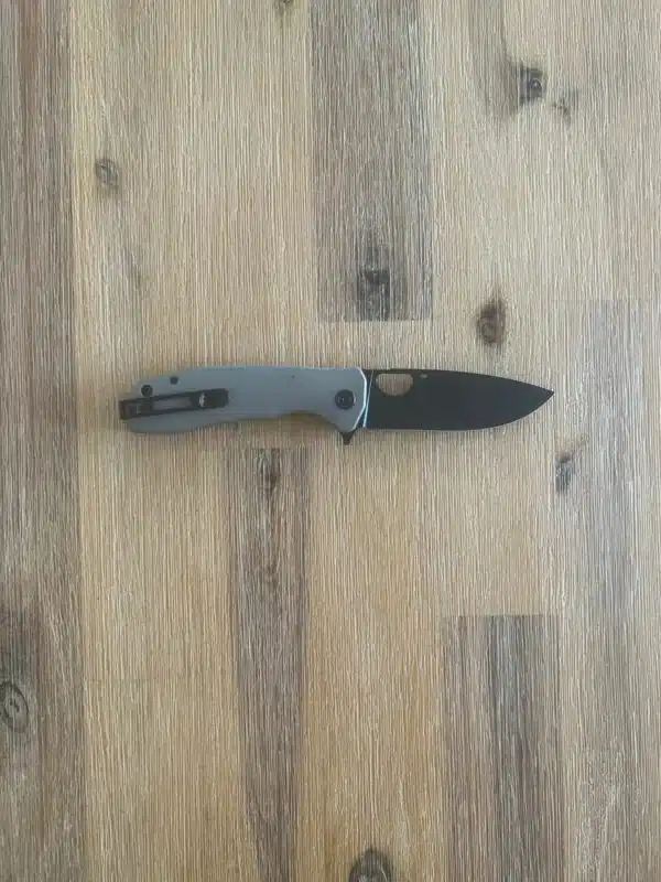 Honey Badger Flipper D2 Blackout Large w/ G10 Desert - EDCS Special