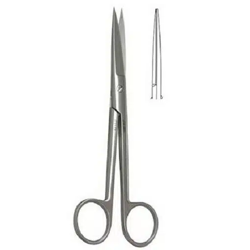 SCISSORS - Surgical - Sharp/Sharp - STR - 13cm