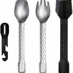 Gerber ComplEAT Utensil Set -silver