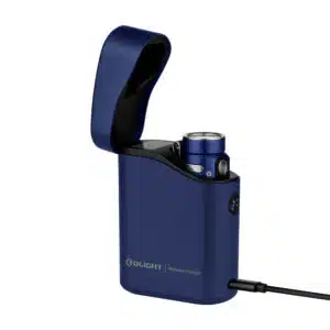 Baton 4 Premium Light w/Rechargeable Case - Blue - Olight