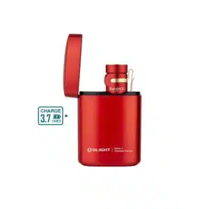 Baton 3 Premium Light w/Rechargeable Case (Red) - Olight