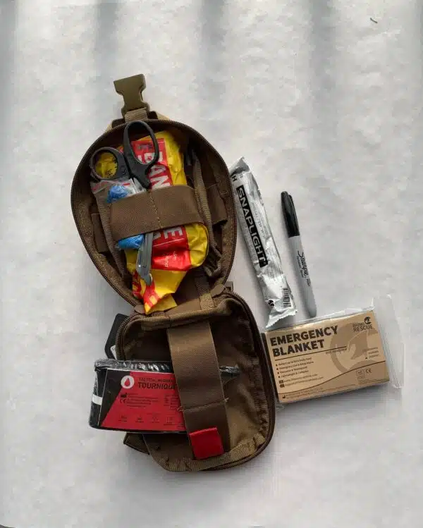 Condor Rip-Away IFAK - Coyote (with TMT)