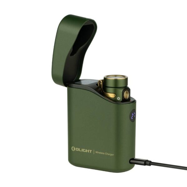 Baton 4 Premium Light w/Rechargeable Case - OD Green - Olight