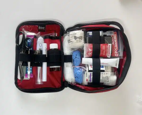 EDCS Large First Aid Kit (red)