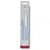 Classic Paring Knife Set w/Universal Peeler (Light Blue) - Victorinox