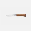 Opinel Knife - No. 6 Stainless w/Walnut Wood Handle