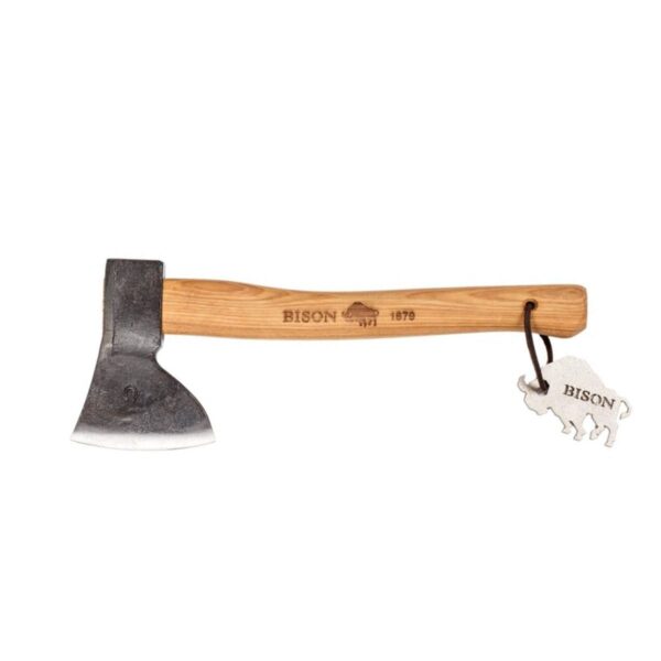 Bison Hunters Hatchet w/Hickory Wood Handle - 500 g