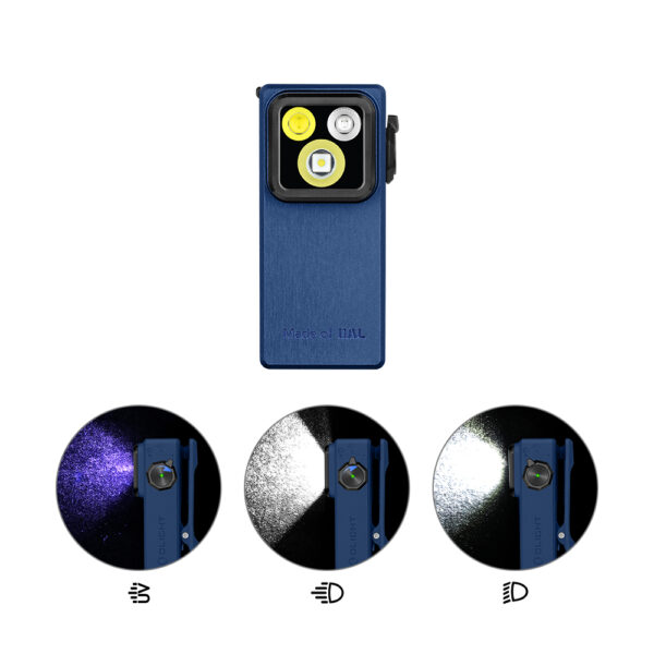 Oclip ULTRA Light - Navy Blue - 530lm - Olight