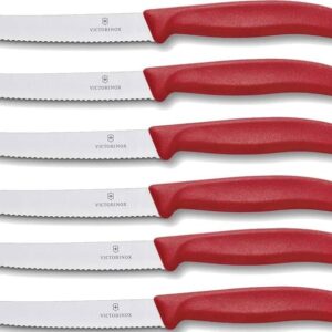 Swiss Classic Steak Knife Set (6pcs) - Mistery Mulberry (serrated)