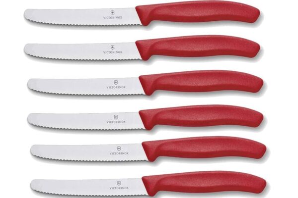 Swiss Classic Steak Knife Set (6pcs) - Mistery Mulberry (serrated)