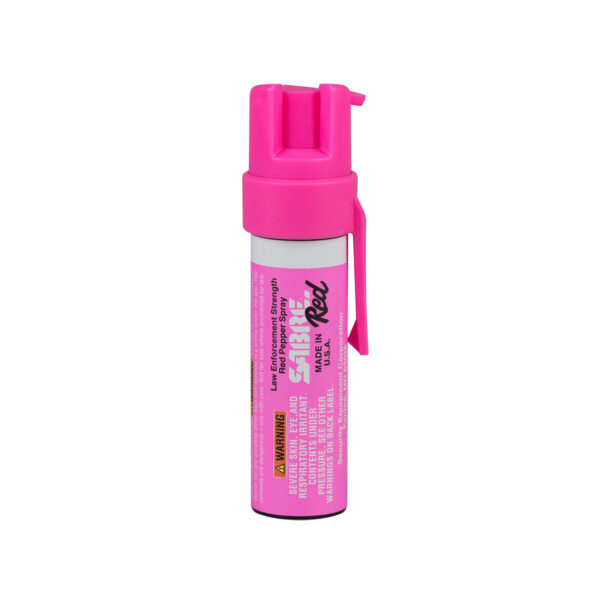 SABRE Red Pocket Unit Pepper Spray w/clip - Pink
