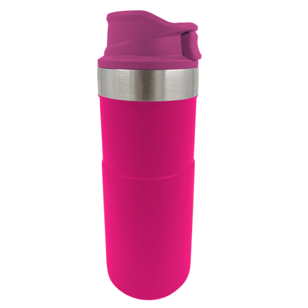 ZUCO Easy Press Travel Mug (500ml) - Pink