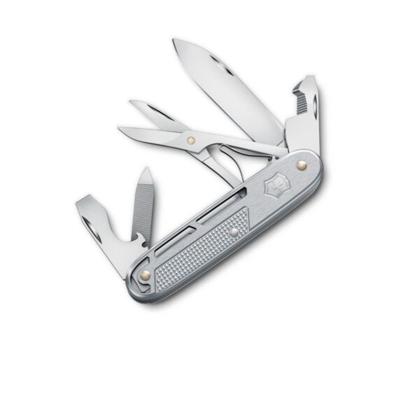 Swiss Army Knife Synergy X Silver open