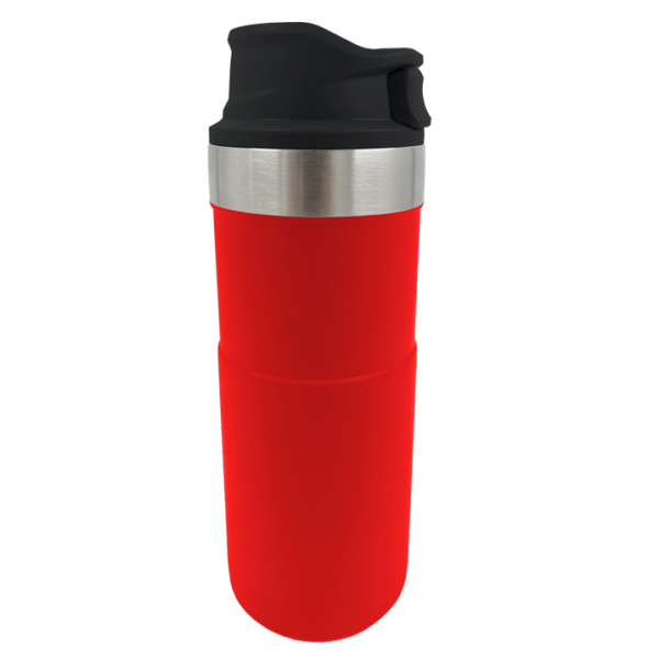 ZUCO Easy Press Travel Mug (500ml) - Red