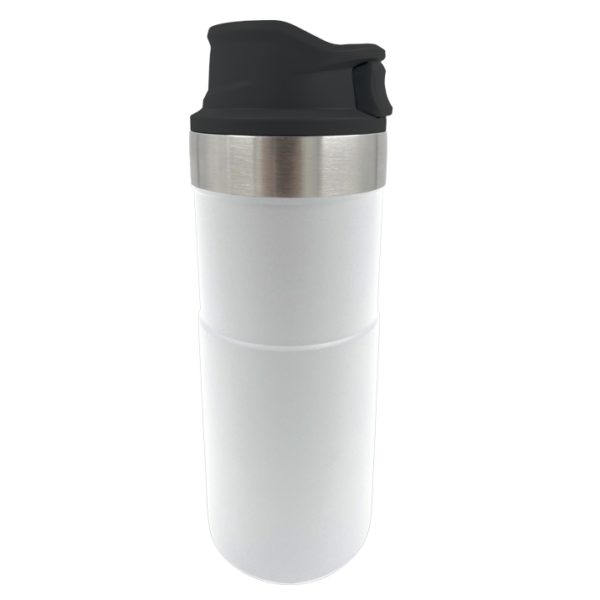 ZUCO Easy Press Travel Mug (500ml) - White