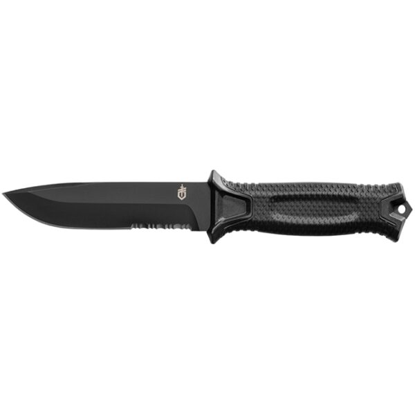 StrongArm - Black (Half-Serrated Edge) - Gerber
