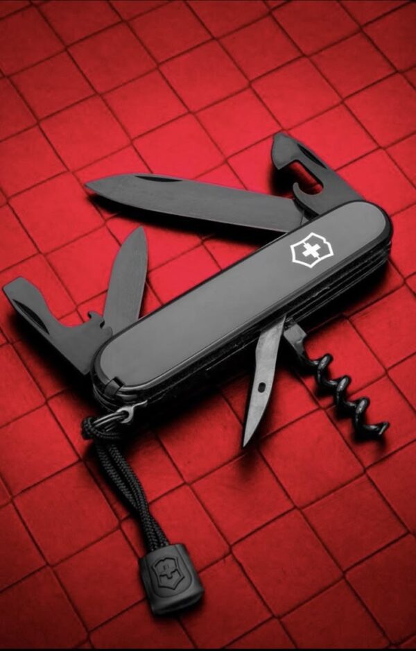 Swiss Army Knife Spartan Onyx BlackOut - 91mm