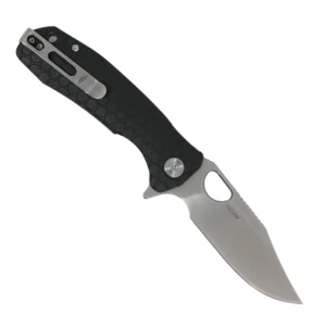 Clip-Point Medium 14C28N - Black - Honey Badger