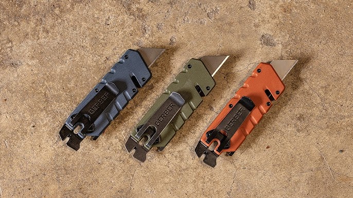 The various colors of the Gerber Prybrid Clip