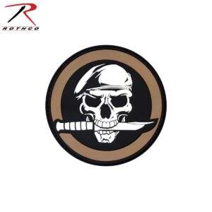 Skull & Knife Morale Patch - Rothco