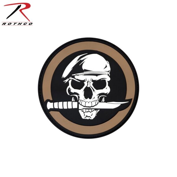 Skull & Knife Morale Patch - Rothco